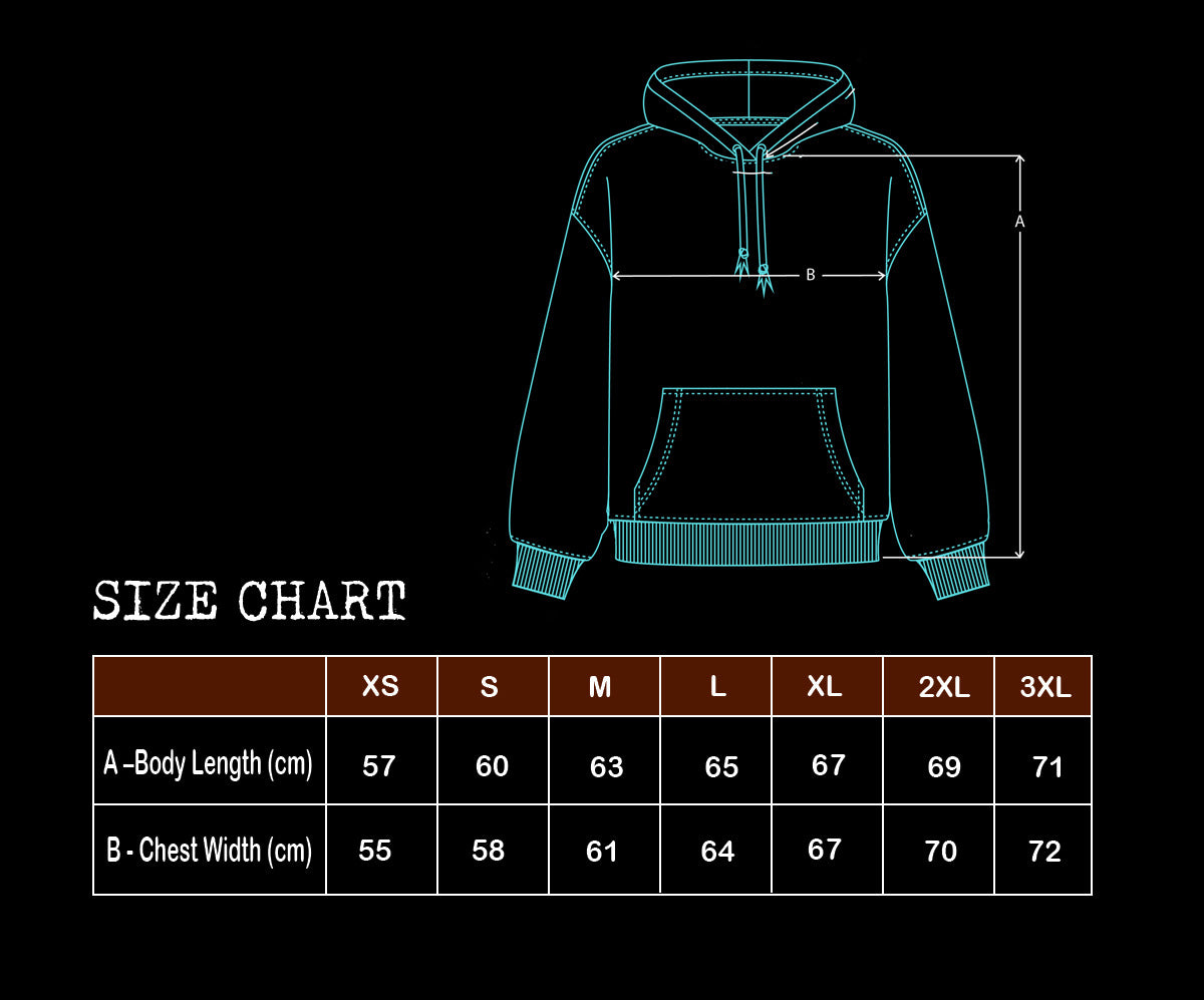 RAP IS ART NOT EVIDENCE logo script pullover hoodie